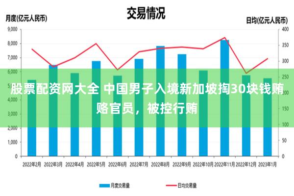 股票配资网大全 中国男子入境新加坡掏30块钱贿赂官员，被控行贿