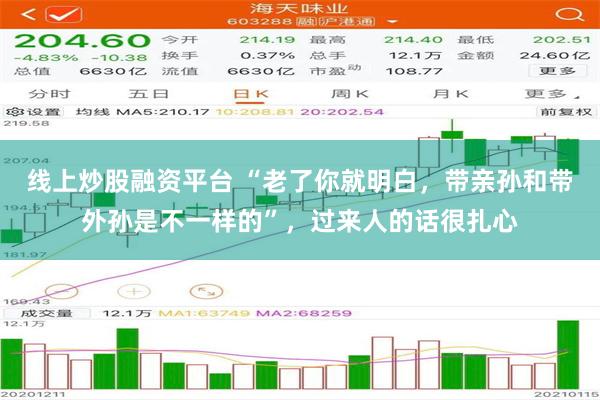 线上炒股融资平台 “老了你就明白，带亲孙和带外孙是不一样的”，过来人的话很扎心